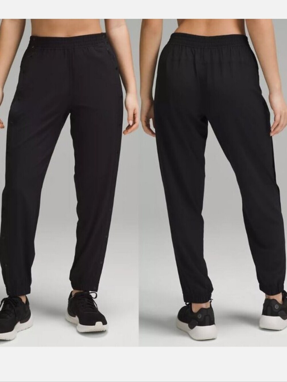 Lululemon Tear-away Mid-rise Track Pant LW5GAXS Black Women's Jogger Dance Pants